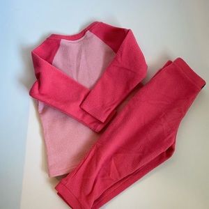 Patagonia Micro D Fleece Crew and Bottoms Set 2T
